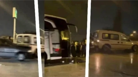 ADANA- MERSİN OTOYOLUNDA, “BİRİ OTOBÜS BEŞ ARAÇ ZİNCİRLEME TRAİK KAZASI