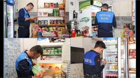 TOROSLAR ZABITASI OKUL KANTİNLERİNİ DENETLEDİ
