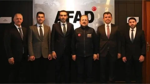BAŞKAN ALDEMİR'DEN, AFAD BAŞKANI PEHLİVAN'A ZİYARET