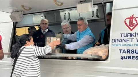 Tarsus İlçe Müftülüğü’nden Yarenlik Alanı’nda Çorba İkramı