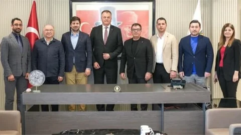 POLONYA LUBLİN TSO YÖNETİMİ, BAŞKAN BOLTAÇ'I ZİYARET ETTİ