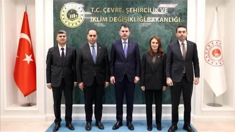 MİLLETVEKİLİ SÖYLEMEZ, KIRATLI VE ALDEMİR'DEN BAKAN KURUM'A ZİYARET