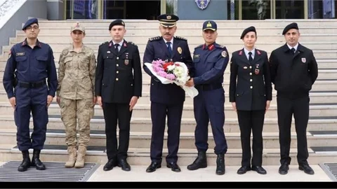 “JANDARMA’DAN EMNİYETE POLİS HAFTASI ZİYARETİ”