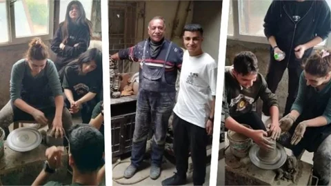 TARSUSLU ÖĞRENCİLER ÇÖMLEK SANATINI ÖĞRENDİ