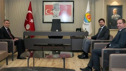 Mersin Valisi Atilla Toros’tan Başkan Ali Boltaç’a Ziyaret