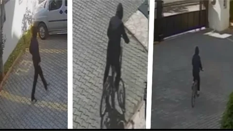 Mersin’de Bisiklet Hırsızlığı Kamerada