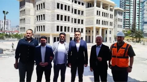 BAŞKAN ALDEMİR, MÜFTÜLÜK YERLEŞKESİNDE İNCELEMELERDE BULUNDU