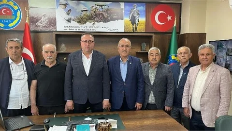 İYİ PARTİ’DEN, TARSUS ZİRAAT ODASI’NA ZİYARET