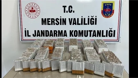 “JANDARMADAN KAÇAK SİGARA OPERASYONU”