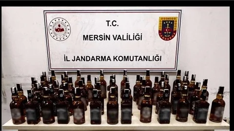 “JANDARMA’DAN KAÇAK ALKOLLÜ İÇKİ OPERASYONU”