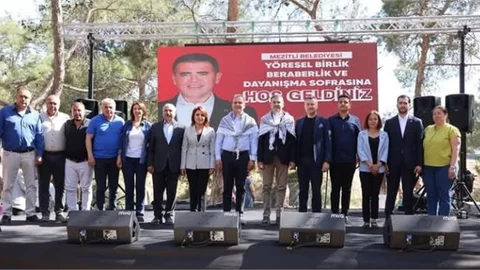 BAŞKAN ÇAKIR, ‘YÖRESEL BİRLİK, BERABERLİK VE DAYANIŞMA SOFRASI ETKİNLİĞİNE KATILDI