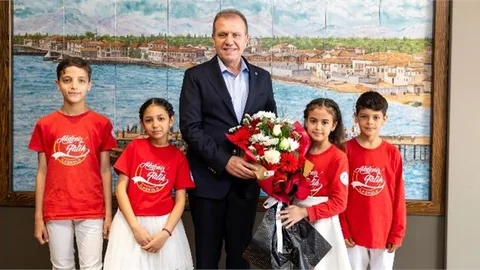 BAŞKAN SEÇER, MAKAMINI ÖĞRENCİLERE DEVRETTİ