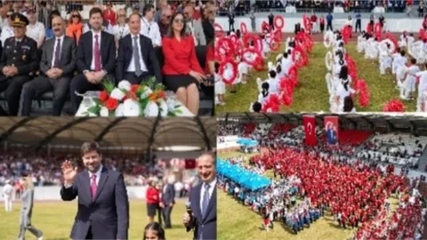 TARSUS’TA 23 NİSAN ULUSAL EGEMENLİK VE ÇOCUK BAYRAMI COŞKUSU DOYASIYA YAŞANDI