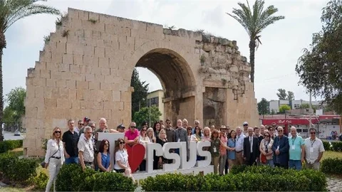 FIJET EKİBİNDEN TARSUS’A, TURİZM ROTASI TURU