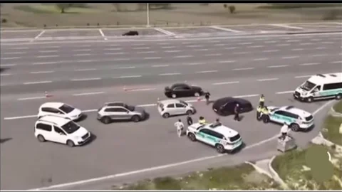 17-24 NİSAN TARİHLERİ ARASINDA 3 MİLYON 641 BİN 525 ARAÇ DENETLENDİ