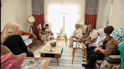 DUDU İREM TOROS'DAN, KORUYUCU AİLE ZİYARETİ