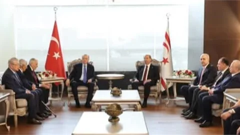 CUMHURBAŞKANI ERDOĞAN KUZEY KIBRIS TÜRK CUMHURİYETİ'NDE