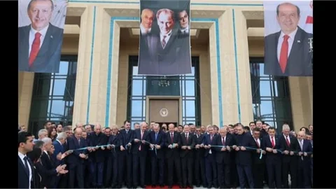 Cumhurbaşkanı Erdoğan, KKTC Cumhuriyet Yerleşkesi Açılış Töreni’ne Katıldı