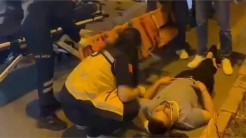 MERSİN YENİŞEHİR'DE KAZA: 1 YARALI