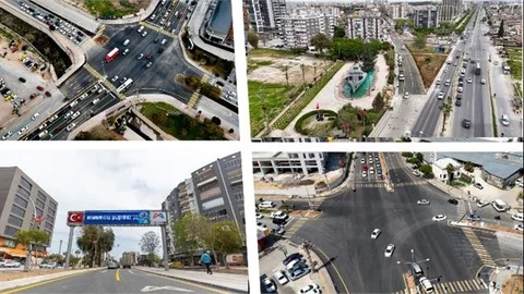 BÜYÜKŞEHİR BELEDİYESİ KENTİN 5 ÖNEMLİ KAVŞAĞINDA YENİLEME VE DÜZENLEME ÇALIŞMASI GERÇEKLEŞTİRDİ