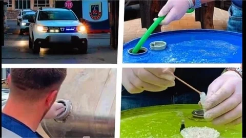 MERSİN'DE 680 LİTRE SIVI METAMFETAMİN İLE 1 ZEHİR TACİRİ YAKALANDI