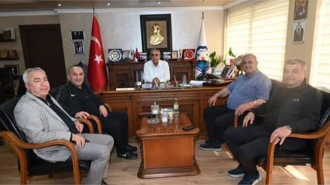 BAŞKANLARDAN VEYSEL SARI'YA ZİYARET