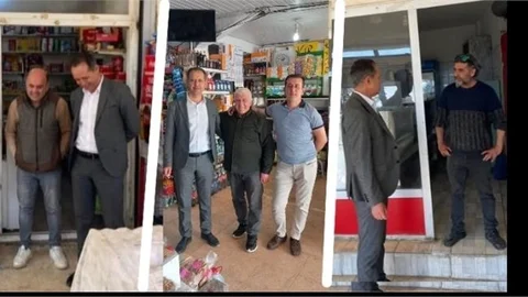 BAŞKAN SOFU, ESNAF ZİYARETİ YAPTI