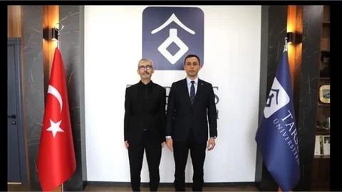 KAYMAKAM AVCI'DAN REKTÖR ÖZEN'E IADE-İ ZİYARET