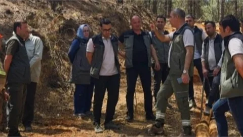 Mersin Oan Bölge Müdür Yardımcısı Ali Kişi Mut’ta İncelemelerde Bulundu