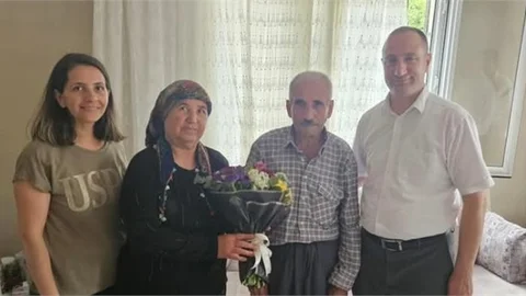 KAYMAKAM AKYÜZ'DEN ANNELER GÜNÜ ZİYARETİ