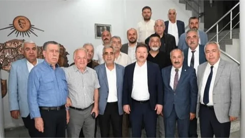 TŞOF GENEL BAŞKANI YİĞİNER ’DEN BAŞKAN SARI ’YA ZİYARET