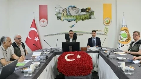 MERSİN ORMAN BÖLGE MÜDÜRLÜĞÜ 'NDE TEKNİK KURUL TOPLANTISI