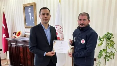 KAYMAKAM AVCI'DAN, TÜRKİYE DİYANET VAKFI'NA KURBAN BAĞIŞI