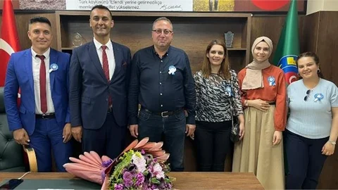 SGK MÜDÜRÜ METİN’DEN, BAŞKAN AVCI’YA ZİYARET