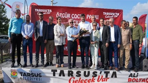 TARSUS’TA “ÖZGÜR ÇOCUK PARKI’’ AÇILDI