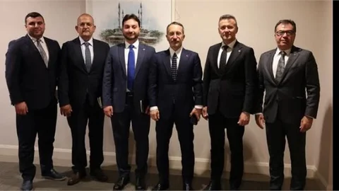 ÇAKIR, KOÇAK, HOCAGİL, CUMHURBAŞKANLIĞI İLETİŞİM DAİRE BAŞKANI ALTUN İLE GÖRÜŞTÜ