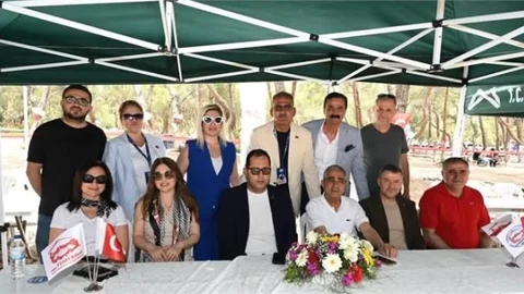 MERSİN ESOB BAŞKANI SARI, EMLAKÇILAR ESNAF ODASI'NIN BAHAR KERMESİNE KATILDI