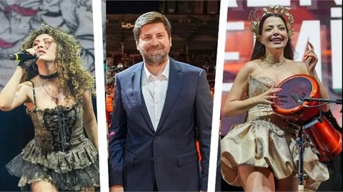 TARSUS'TA 19 MAYIS COŞKUSU SENA ŞENER VE CEREN ÖZDEMİR’LE DORUĞA ULAŞTI