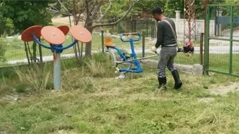 ÇAMLIYAYLA BELEDİYESİ ÇALIŞIYOR