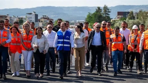 MERSİN BÜYÜKŞEHİR’İN, ‘38. CADDE YENİ YOL AÇMA PROJESİ’ TAMAMLANDI