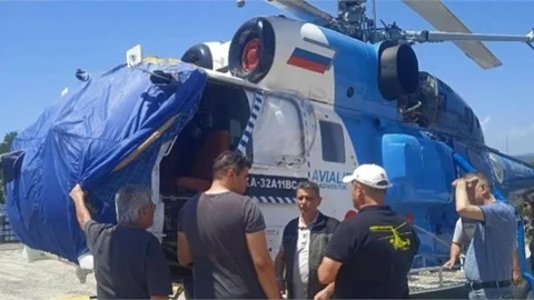Bölge Müdürü Ataş’tan Helikopter Ekibine Ziyaret