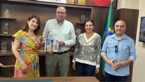 BAŞKAN AVCI, DİRİK, TULAY VE KARABULUT İLE GÖRÜŞTÜ