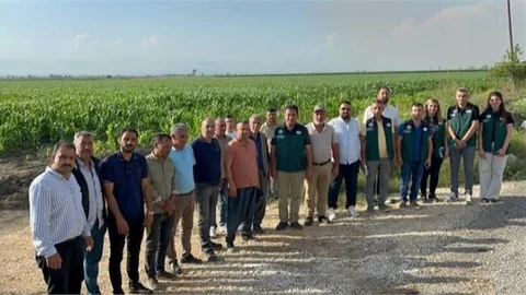 DSİ 6. BÖLGE MÜDÜRÜ CELAL TOKALAK TARSUS'TA MUHTARLARLA BİRARAYA GELDİ