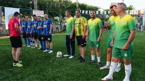 Erdemli'de Kurumlar Arası Futbol Turnuvası Başladı