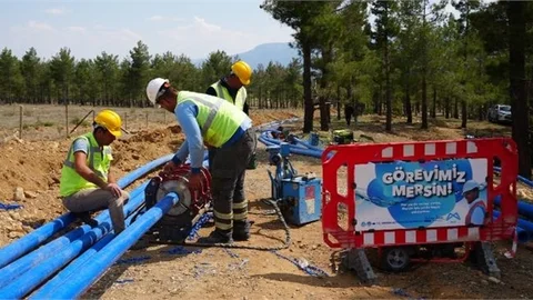 MESKİ’DEN BOZDOĞAN MAHALLESİ’NE KESİNTİSİZ İÇME SUYU TEMİNİ İÇİN ÖNEMLİ YATIRIM