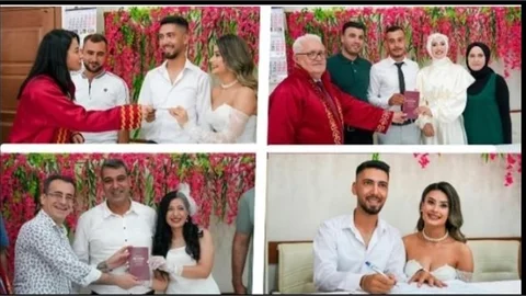 TARSUS'TA 20 ÇİFT 25.05.2025'TE "EVET" DEDİ