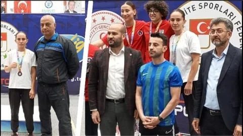 TARSUSLU SPORCU HATİCE KÜBRA GÖÇER, TÜRKİYE ÜÇÜNCÜSÜ OLDU