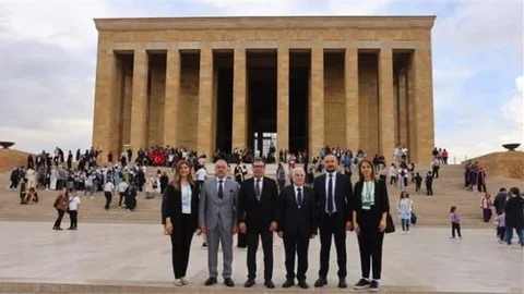 TARSUS TSO'DA KOÇAK, YAĞCI, ÖZÜNLÜ VE HIDIROĞLU TOBB'NİN GENEL KURULUNA KATILDI