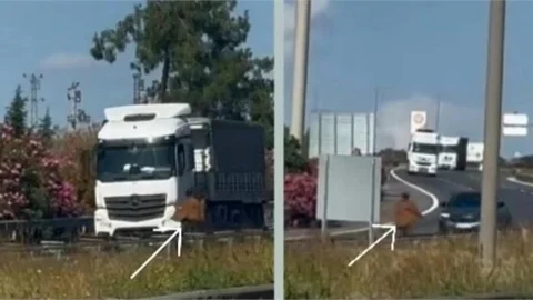 POZANTI-TARSUS OTOYOLUNDA AKLİ DENGESİ YERINDE OLMAYAN SAHIS TEHLİKE YARATTI