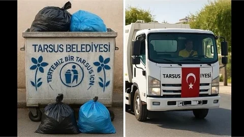 Tarsus’ta Çöp Saati Dönemi Başlıyor! Pilot Mahalle Belirlendi